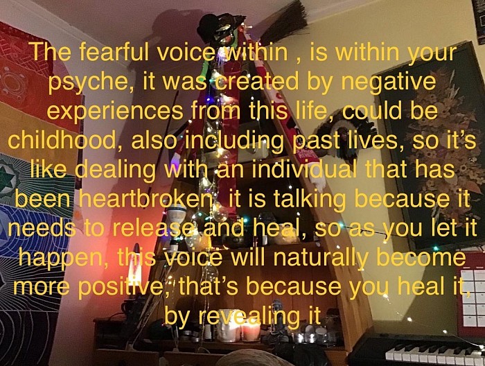 The voice that makes you depressed, my depression went away at the age of 28, I’m 34 now