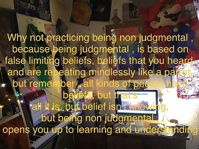 Non judgmental