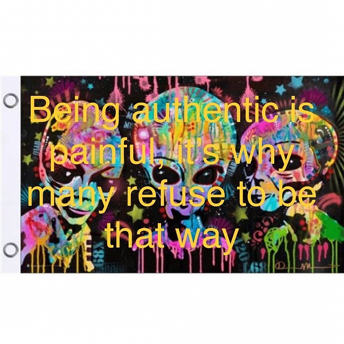 Only those spiritually awakening will choose to be authentic