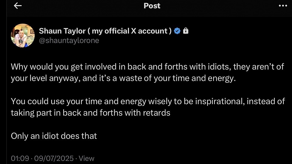 Only am idiot does that