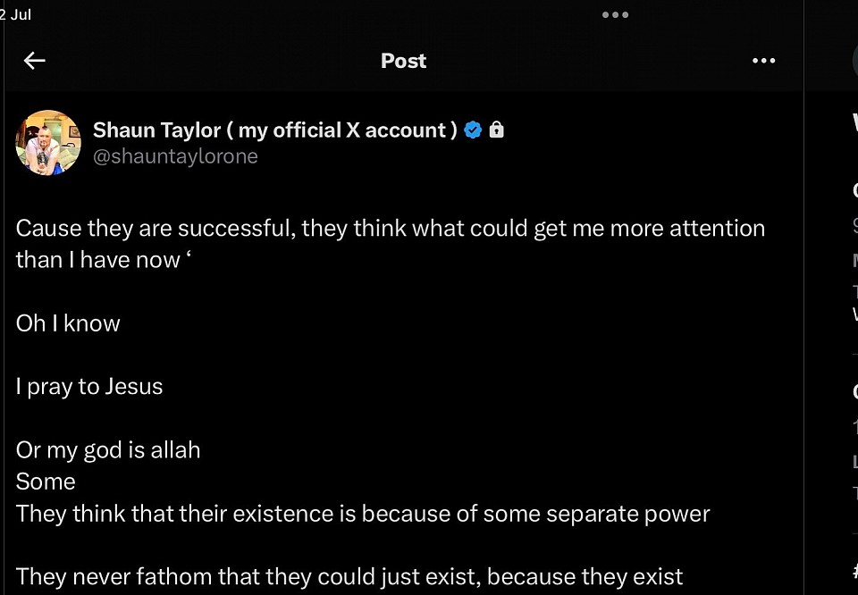 I am because I am