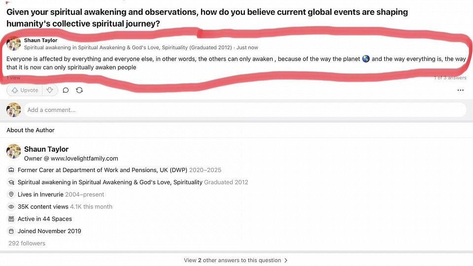 Happy to answer your questions