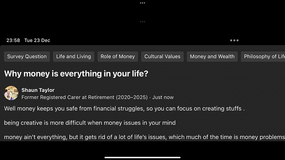 Happy to answer your questions