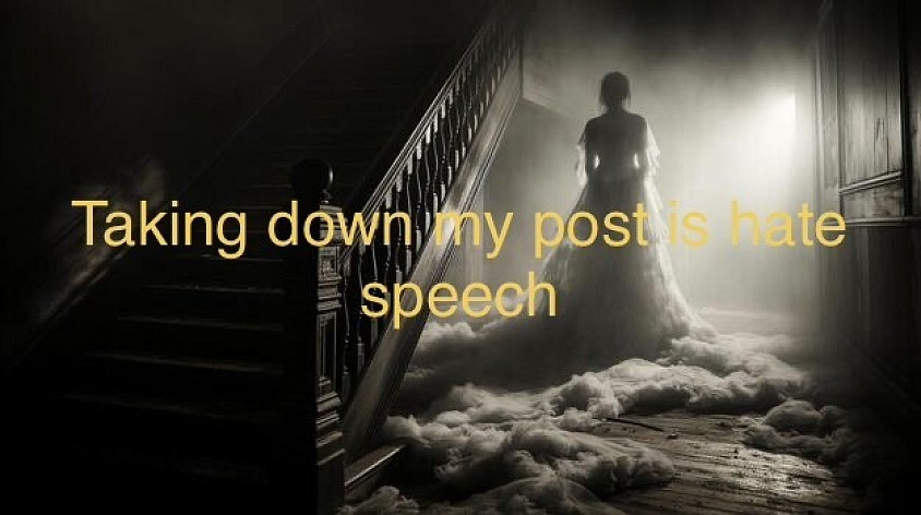 Giving me a strike is hate speech